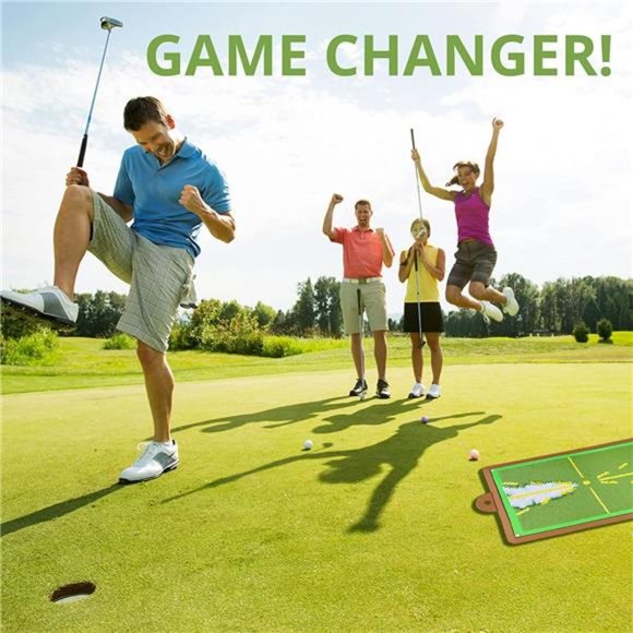 Golf Training Mat for Swing Detection Batting, Advanced Golf Training Aid - Picture 4 of 7